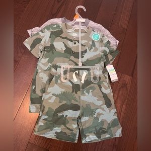 New Carters shirts and short set